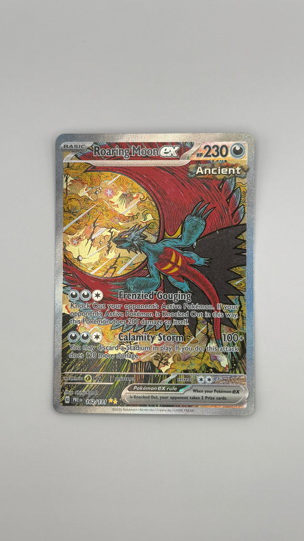 #162/131 Roaring Moon ex